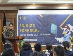Kantor Imigrasi Denpasar Gencarkan Sosialisasi “M-Paspor Kepada Mahasiswa
