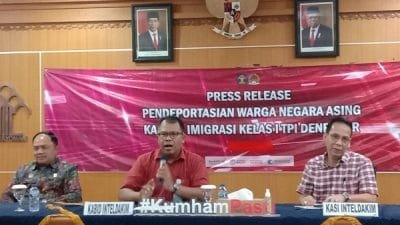 Imigrasi Denpasar Deportasi Sejoli Asal Polandia yang Nekat Berkemah Saat Nyepi