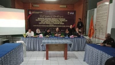 KPU Kabupaten Lebak menggelar Rakor membahas TPS khusus Pemilu 2024