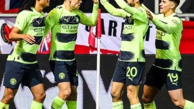 Manchester City berhasil membekuk Bristol City dengan skor telak 3-0 dalam laga Piala FA di Ashton Gate pada Rabu (91/3/2023) dini hari WIB.