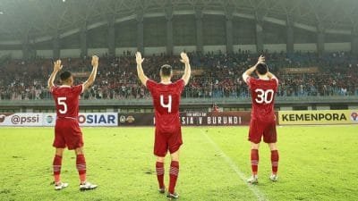 Skuad Garuda mengalahkan Burundi 3-1 dalam FIFA Matchday di Stadion Patriot Candrabhaga, Kota Bekasi, Sabtu (25/3/2023).