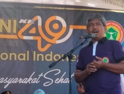 Sambut HUT ke-49, PPNI Trenggalek Adakan Jalan Sehat Berhadiah Kambing