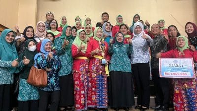 Tim Padus PKK Pondok Melati Raih Juara 1 Tingkat Kota Bekasi