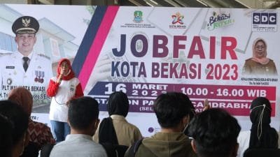 Ciptakan Lapangan Pekerjaan, Kadisnaker Kota Bekasi Resmi Buka Job Fair 2023