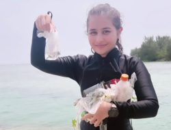 Prilly Latuconsina Dituding Pencitraan Saat Bersihkan Sampah di Bawah Laut