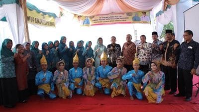 Desa Meranti Dikunjungi Tim Evaluasi Lomba LBS Sumut