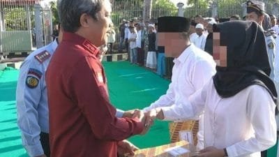 1.116 Warga Binaan di Bali Terima Remisi Khusus Idul Fitri