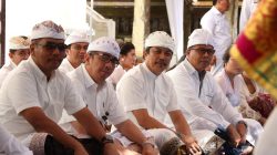 Kanwil Kemenkumham Bali Gelar Upacara Piodalan Purnama Kedasa, Rabu (5/4/2023)
