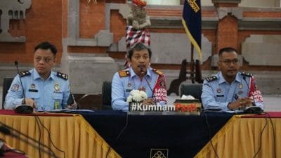 Maksimalkan Capaian Kinerja, Kanwil Kemenkumham Bali Gelar Rapat Evaluasi Triwulan I