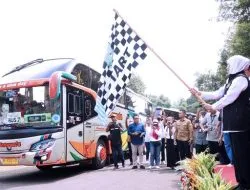 Dilepas Khofifah, Ribuan Pemudik Gratis Dapat Paket Sembako