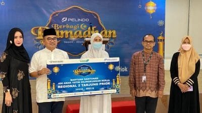 Pelindo Regional 2 Tanjung Priok Berbagi Kebahagiaan