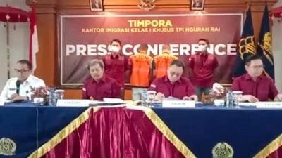 Dua Bule Rusia Pemakai Narkoba Dideportasi dari Bali