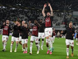 AC Milan Pastikan Tiket Liga Champions Usai Gebuk Juventus