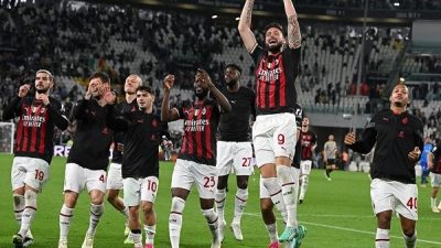 AC Milan Pastikan Tiket Liga Champions Usai Gebuk Juventus