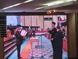 DPRD DKI Lantik Bastian Simajuntak Gantikan M Taufik