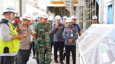 Manajer Konstruksi Dampingi Pangdam-Kapolda Jakarta Tinjau KCJB