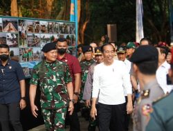 Pangdam Jaya Sambut Presiden Untuk “Kick Off” Penanaman Magrove