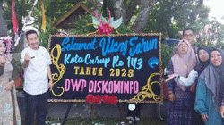 DWP Rejang Lebong menggelar lomba merangkai papan bunga