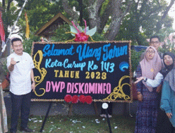DWP Rejang Lebong Gelar Lomba Merangkai Papan Bunga