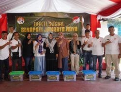 HUT ke-27 Senapati Indonesia Berikan Sembako Untuk Warakawuri