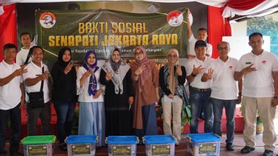 HUT ke-27 Senapati Indonesia Berikan Sembako Untuk Warakawuri