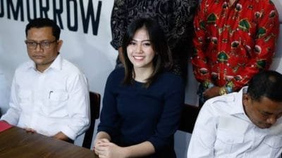 Arfita Dwi Putri dan Kuasa hukum dalam jumpa pers. (Foto: istimewa)