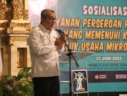 Kanwil Kemenkumham Bali Gelar Sosialisasi Layanan Perseroan Perorangan