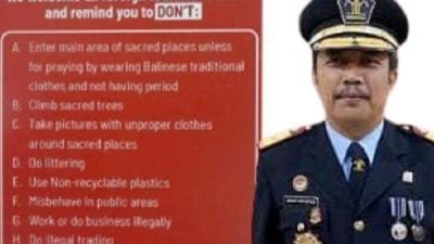 Jajaran Imigrasi Kemenkumham Bali Sebarkan Panduan Berperilaku untuk Wisman