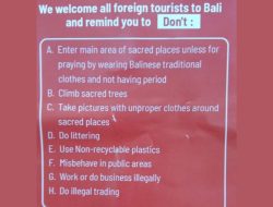 Brosur ‘Do and Don’t’ Dispar Bali Dipertanyakan, Begini Penjelasan Tjok Bagus Pemayun