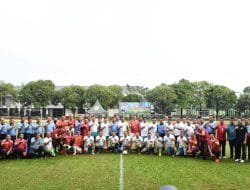Kodam Jaya-Polda Metro-Koopsud 1 Olahraga Bersama Pertebal Silaturahmi