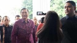 Menko Marves Luhut Binsar Pandjaitan saat menghadiri sidang di PN Jaktim, Kamis (8/6/2023) Foto:Istimewa