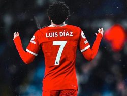Luis Diaz Resmi Kenakan Nomor Punggung 7 Skuad Liverpool