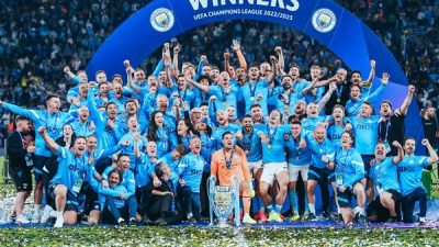 Manchester City Ukir Sejarah Jadi Raja Eropa