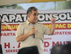 Konsolidasi di Demak, Sekjen Gerindra Minta Caleg Tak Umbar Janji