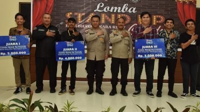 Ketawa Bareng Sambut Hari Bhayangkara, Polda Kepri Gelar Lomba Stand Up Comedy