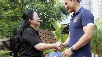 Puan dan AHY Ketemuan di Hutan Kota Senayan, Ini yang Dibahas