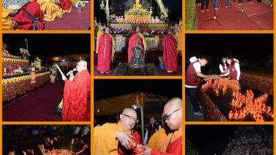 Sangha Mahayana Indonesia Sukses Gelar Hari Waisak di Candi Sojiwan