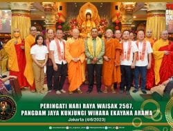 Pangdam Jaya Kunjungi Wihara Ekayana Arama Hadiri Peringatan Waisak 2567