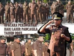 Kejari Jaktim Gelar Upacara Hari Lahir Pancasila