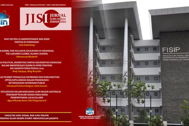 Jurnal Ilmu Sosial Indonesia (JISI) kembali terbit Volume ke-4 No. 1 tahun 2023.