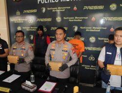 Peredaran 92 Kg Ganja Asal Aceh Digagalkan Polisi