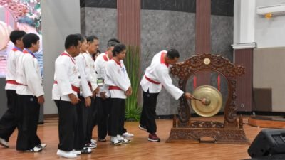 Pangdam Jaya Mayjen TNI Mohamad Hasan membuka Musyawarah Nasional Luar Biasa (Munaslub) Perguruan Pencaksilat Beladiri Tangan Kosong Merpati Putih 2023.