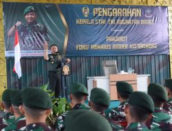Kunjungi Yonif Mekanis Raider 413/Bremoro, KASAD: Jaga Nama Baik Bangsa Indonesia, Kalian akan Dihormati!