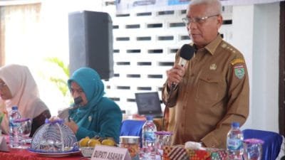 Bupati Buka Rakornis TP PKK Kabupaten Asahan di Kecamatan Rahuning