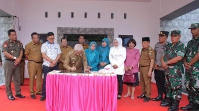 Bupati Asahan Resmikan Gedung Kecamatan Pulau Rakyat 