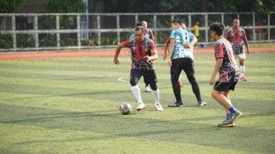 Agenda olahraga bersama TNI Polri ini selalu dilaksanakan untuk meningkatkan sinergi