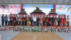 Gubernur Sumatera Utara (Sumut) Edy Rahmayadi resmi membuka Pangelaran Seni Budaya Daerah (PSBD) ke- V Tahun 2023 Kabupaten Asahan