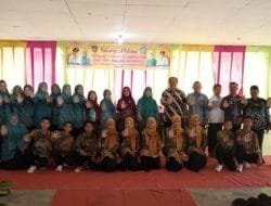 Wabup Asahan Terima Kunjungan Tim Evaluasi TP PKK Provsu di Desa Lubuk Palas