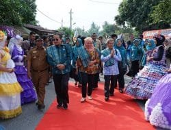 Tim Evaluasi TP PKK Sumut Sambangi Desa Sipaku Area Kabupaten Asahan 