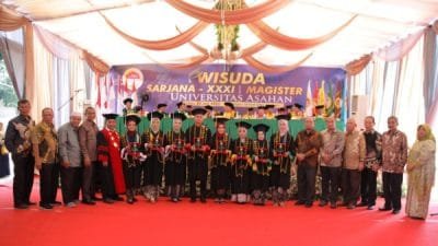 Sekda Asahan Ikuti Prosesi Wisuda Sarjana Angkatan XXXII dan Pasca Sarjana UNA